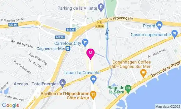 Localisation Restaurant  Coin d