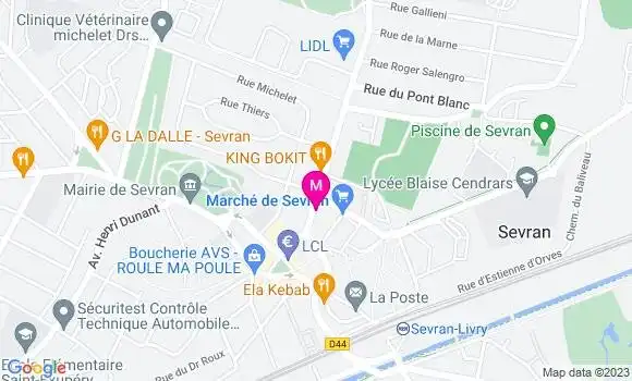 Localisation Restaurant  Le Prince Food