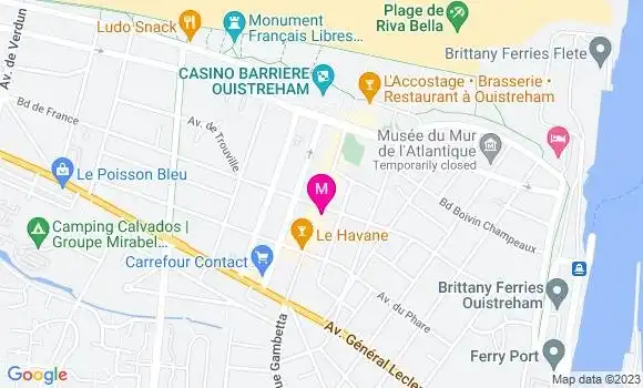 Localisation Restaurant  Casserole et Bouchons