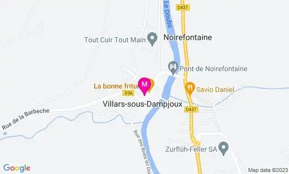 Localisation Restaurant  La Boussole