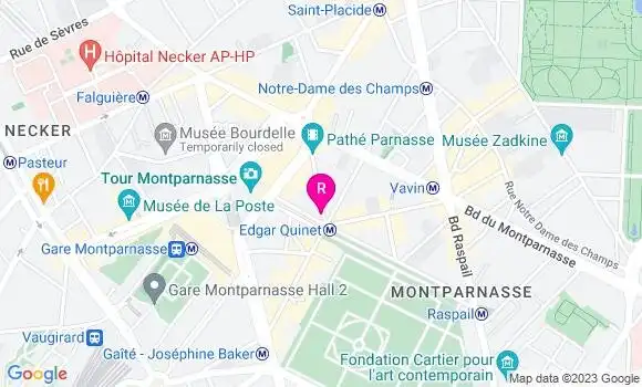 Localisation Brasserie Café Odessa