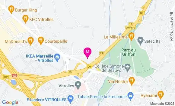 Localisation Restaurant  Le Sandra