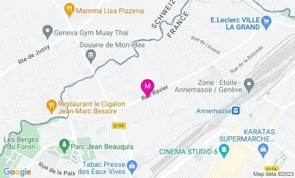 Localisation Pizzeria La Tour de Pizz