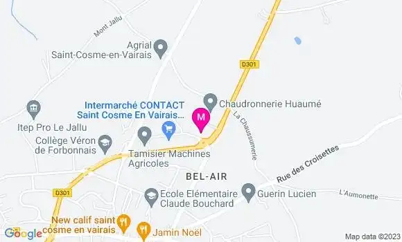 Localisation Restaurant  Logis Renaissance