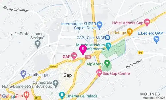 Localisation Restaurant  Les Boutons d