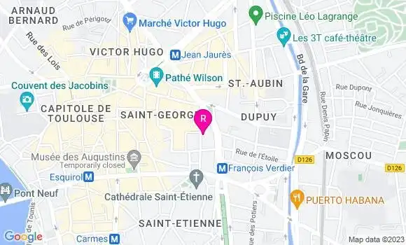 Localisation Restaurant  La Gazette