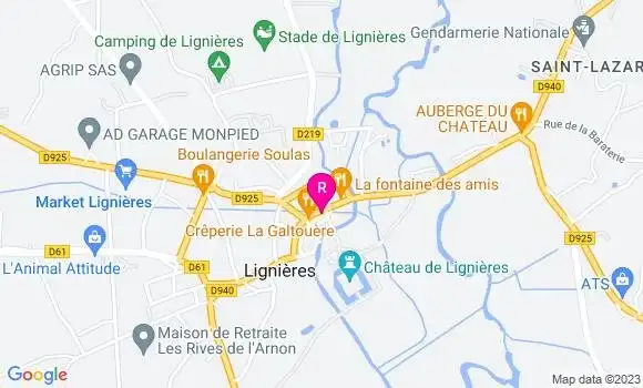 Localisation Restaurant  L