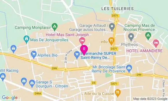 Localisation Restaurant  Le Moulin de Sophie