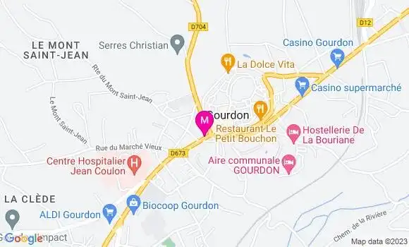 Localisation Sandwicherie de l