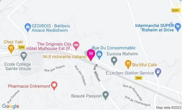 Localisation Restaurant Italien Niji