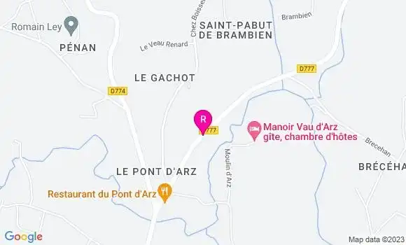 Localisation Restaurant du Pont d