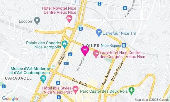 Localisation Restaurant Chinois Chefoo