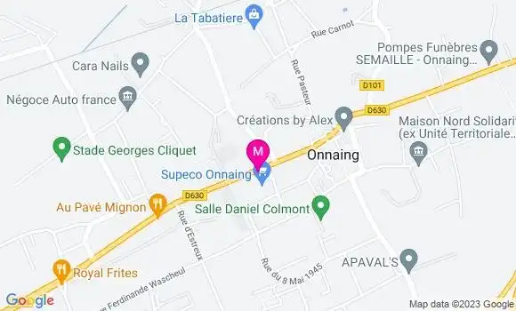 Localisation Pizzeria Onnaingeoise Pizza