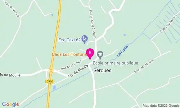 Localisation Restaurant  Chez les Tontons