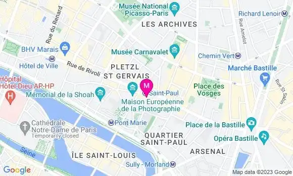 Localisation Restaurant  L