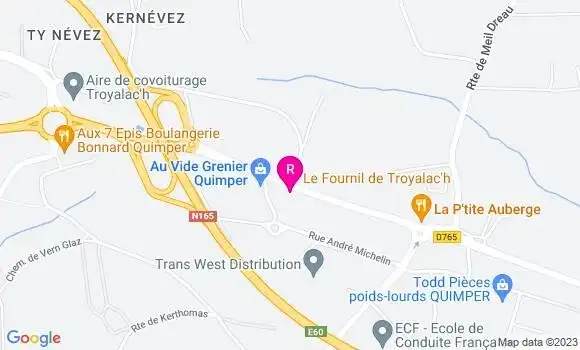 Localisation Restaurant Bar Le Troyalac