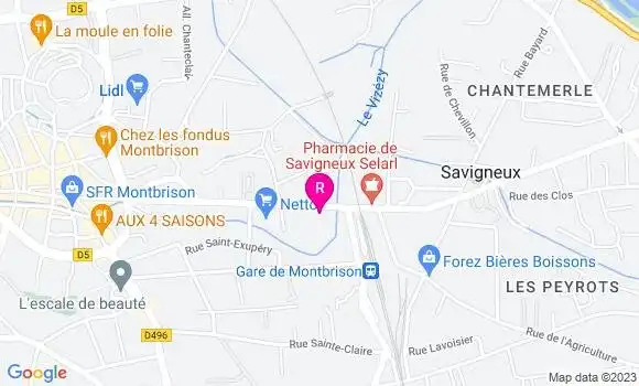 Localisation Restaurant  L