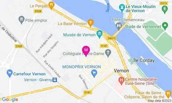 Localisation Restaurant  Pizza Max 27