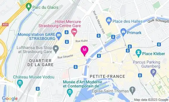 Localisation Restaurant  Rive Gauche
