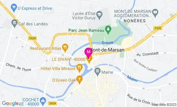 Localisation Restaurant  Le Margotton