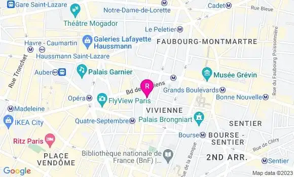 Localisation Restaurant Asiatique Au Comptoir de Nouilles
