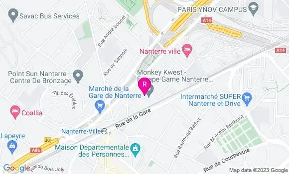 Localisation Restaurant  Foodentropie