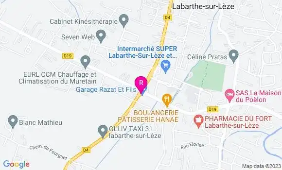 Localisation Restaurant  Villa Romana