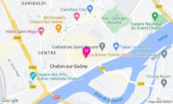 Localisation Restaurant  La Bonne Humm Heure