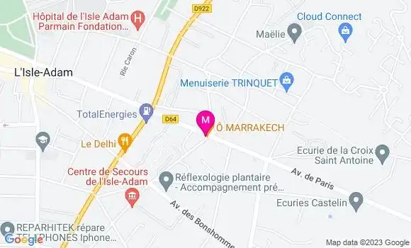 Localisation Restaurant Marocain O Marrakech