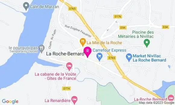 Localisation Pizzeria La Tour de Pizz
