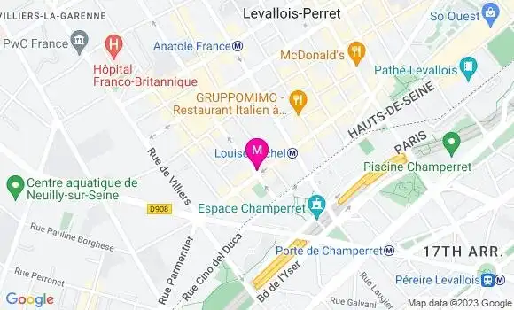 Localisation Danton Bistrot