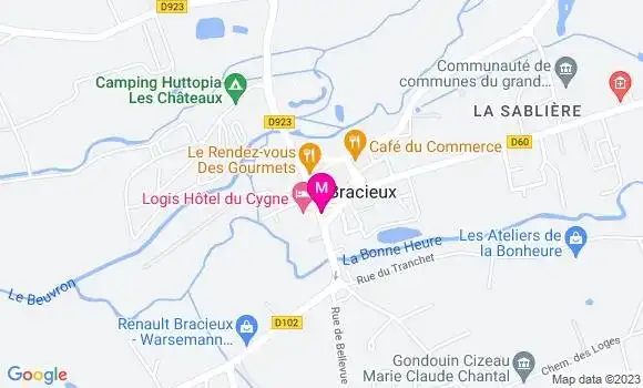 Localisation Restaurant  Chez Jacques