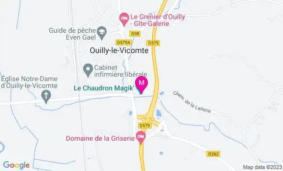 Localisation Restaurant Bar Le Chaudron Magik