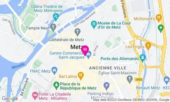Localisation Restaurant  La Cave
