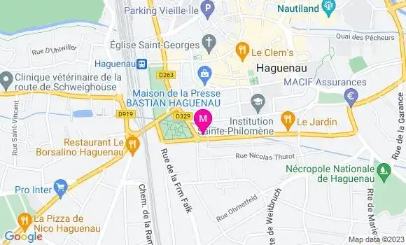 Localisation Restaurant  Au Relais des Oliviers
