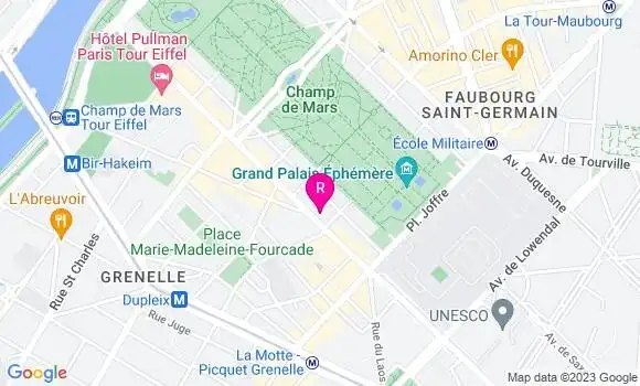 Localisation Restaurant  Chez Gustave