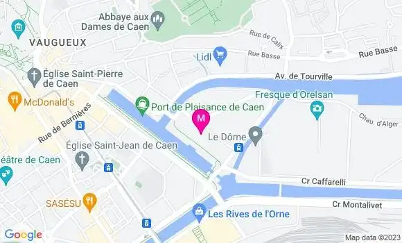 Localisation Restaurant  La Table des Matieres
