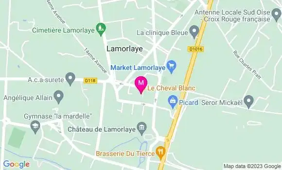 Localisation Restaurant  Le Cheval Blanc