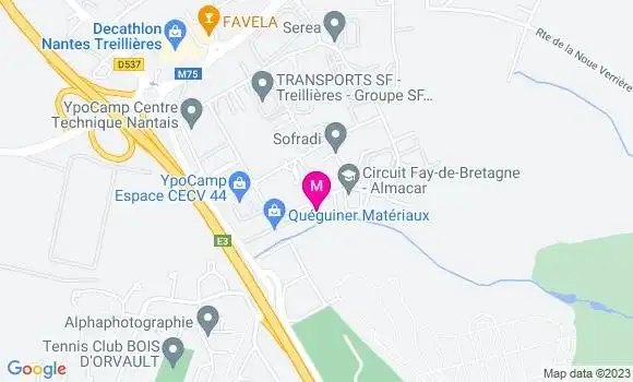 Localisation Restaurant  La Brazzeria