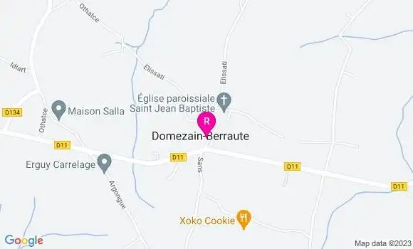 Localisation Restaurant  Chez Oliv