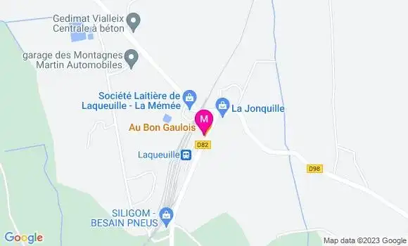 Localisation Restaurant  Au Bon Gaulois