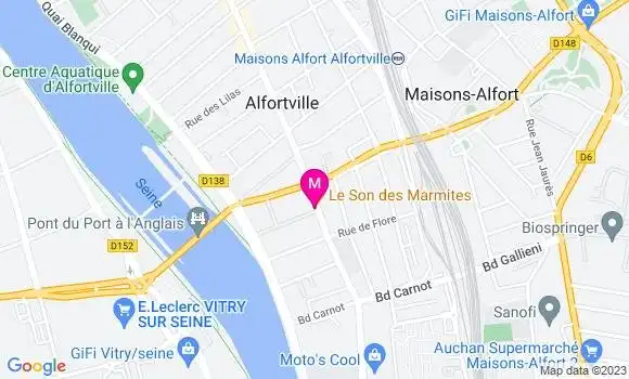 Localisation Restaurant  Le Son des Marmites