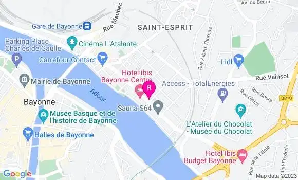 Localisation Le Petit Bistrot