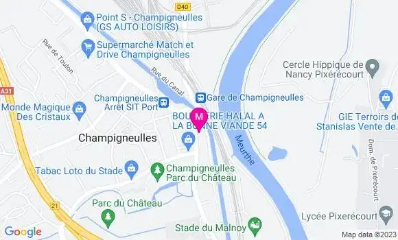 Localisation Restaurant  Le Délice du Sahara