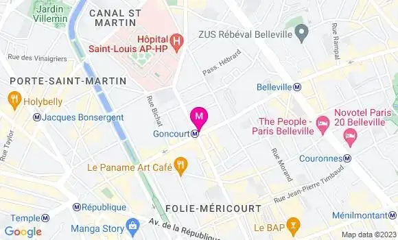 Localisation Restaurant  Le Floréal