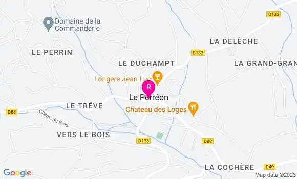 Localisation Restaurant  La Cloche