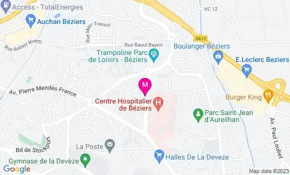 Localisation Restaurant  Le Duo
