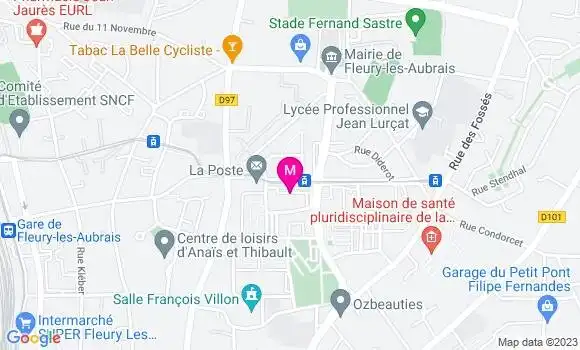 Localisation Brasserie Mont Fleury