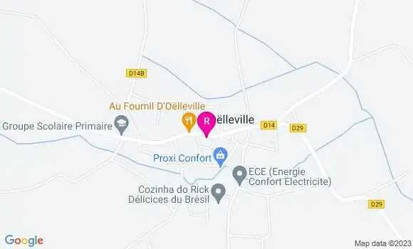 Localisation Restaurant  Les Frangines