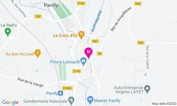 Localisation Restaurant  Le Café du Centre
